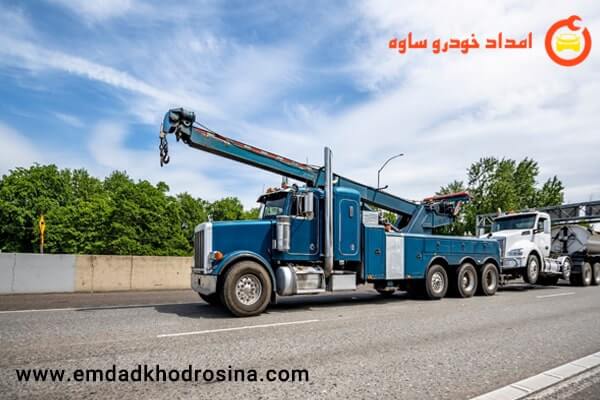 جا به جایی سریع و ایمن ماشین با یدک کش